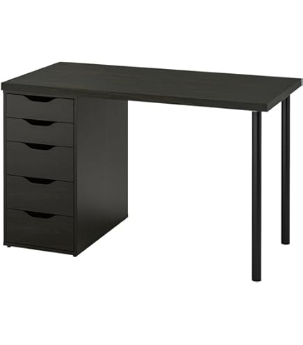 Amazon | LAGKAPTEN ラグカプテン / ALEX アレクス デスク - ブラック